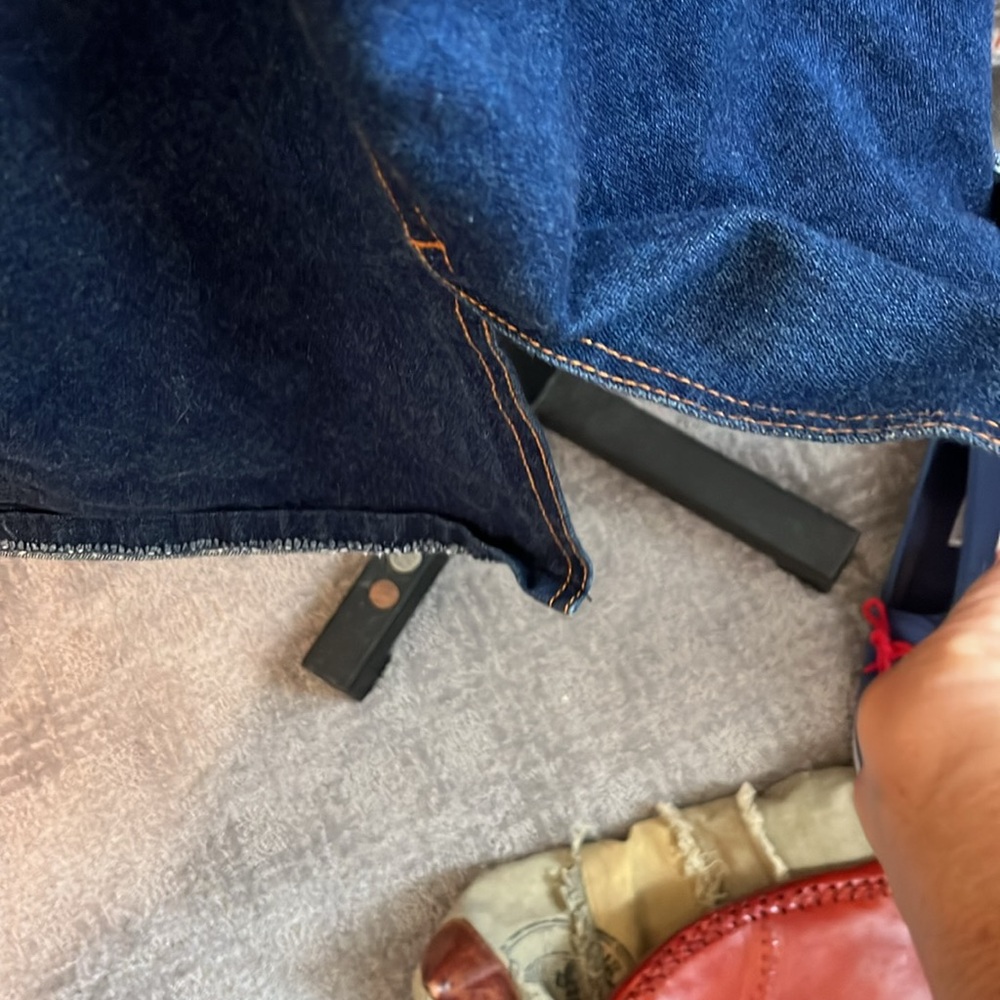 Vintage PS. Gitano, Indigo Denim Skirt. - Picture 4 of 7